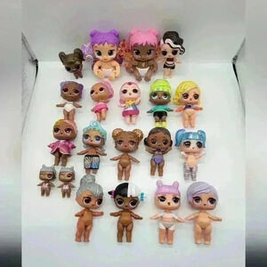 LOL Surprise Doll Lot of 20 Collection MGA Plastic Fun Multicolor Fashion Dolls